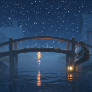 The Lantern by the Quiet Bridge